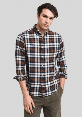 gantskjorteplaidflannelshirtcacaobrowncheck-00