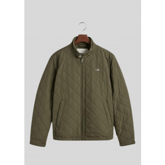 Gant, Jakke, Quilt Windcheater, Green