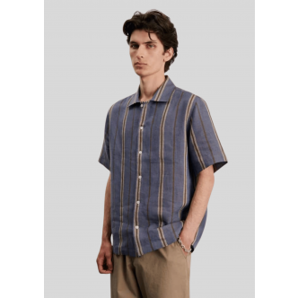Another Aspect, Shirt 2.0, Blue Brown Stripe