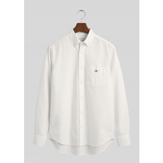 Gant, Skjorte, Classic Oxford, White 