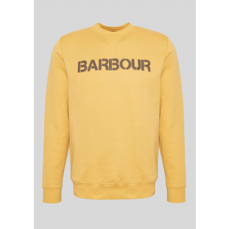 Barbour, Sweatshirt, Farnwoth Crew, Honey Gold 