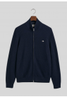 Gant, Strik, Cardigan, Navy 