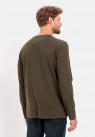 Camel Active, T-shirt, LS Henley, Army 