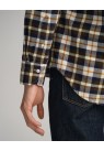 Gant, Skjorte, Flannel, Brown Check