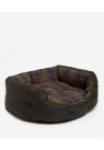 Barbour, Hundekurv, Wax Cotton Dog Bed 30", Olive 