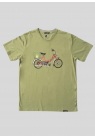Lakor, T-shirt, Red Puch, Oil Green 