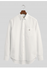 Gant, Skjorte, Classic Oxford, White 