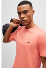 Boss, T-shirt, Stretch Tee, Coral