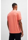 Boss, T-shirt, Stretch Tee, Coral