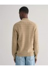 Gant, Stik Cardigan, Stripe Texture, Sand 