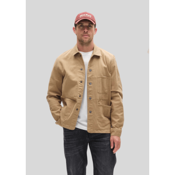 Gabba, Overshirt, Beta Twill Overshirt, Sand