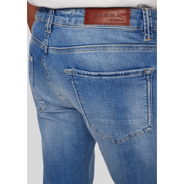 Gabba, Jeans, Jones K2615 LT., Denim Wash 