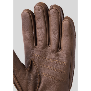 Hestra, Handsker, Deerskin Primaloft Rib, Chocolate 
