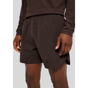Halo, Shorts, Stretch ATW Shorts, Brown 