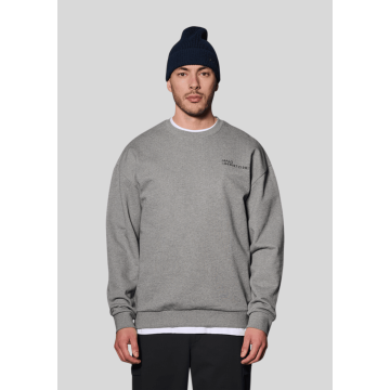 Halo, Sweatshirt, Essential Crew, Grey Melange