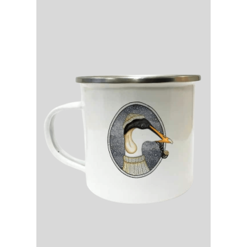 Lakor, Emaljekrus Eider Sailor, Hvid 