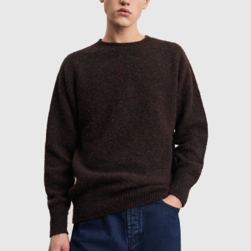 Another Aspect, Strik, Sweater, 2.0, Dusk Brown 
