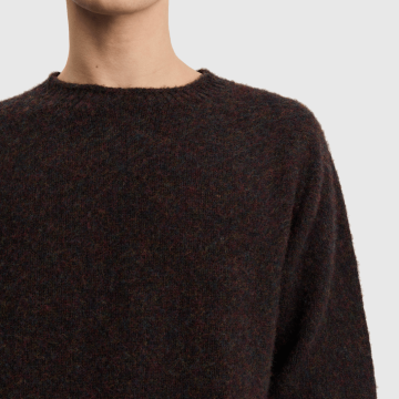 Another Aspect, Strik, Sweater, 2.0, Dusk Brown 