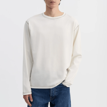 Another Aspect, T-Shirt, Another T-Shirt 3.0, White-Brown