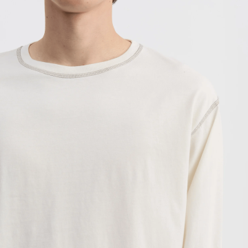 Another Aspect, T-Shirt, Another T-Shirt 3.0, White-Brown