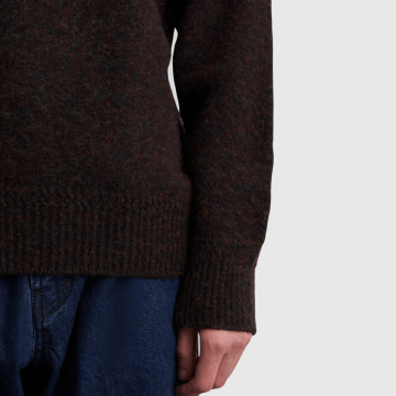 Another Aspect, Strik, Sweater, 2.0, Dusk Brown 