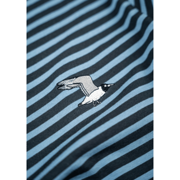 Lakor, T-shirt LS, Mini Flying Seagull, Captains Blue 
