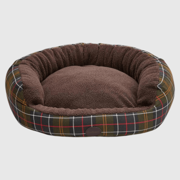 Barbour, Hundekurv, Snuggle Dog Bed 35", Classic Tartan 