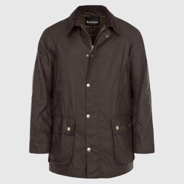 Barbour, Overtøj, Wax Ashby Jacket, Green