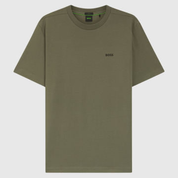 Boss, T-shirt, Stretch Tee, Army