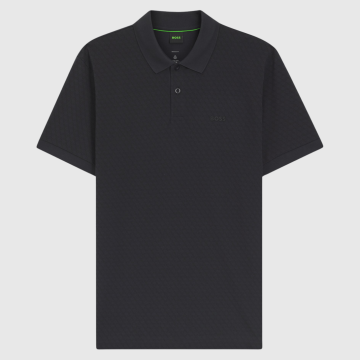Boss, Polo, Goc Chip Pattern, Dark Blue 