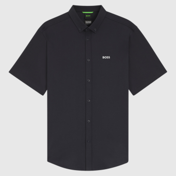 Boss, Skjorte SS, Motion Shirt, Dark Navy Blue 
