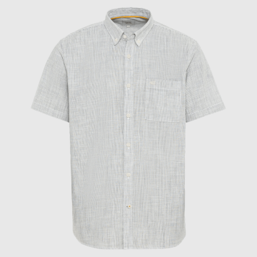 Camel Active, Skjorte SS, Fine Stripes, Light Grey