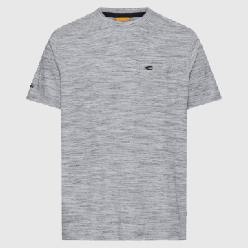 Camel Active, T-shirt, Quick Dry, Grey-Blue Melange 