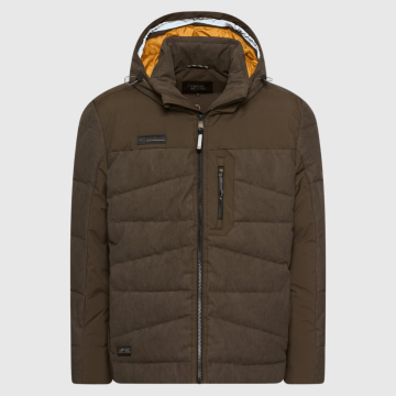 Camel Active, Overtøj, Quilted Jacket, Brown