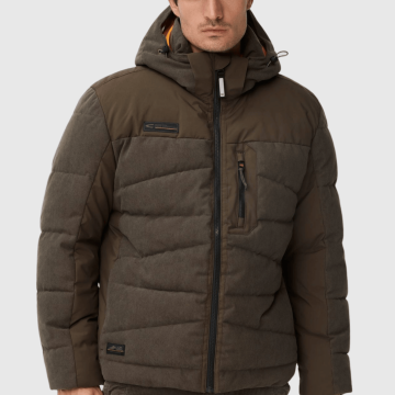 Camel Active, Overtøj, Quilted Jacket, Brown