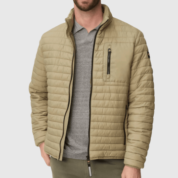 Camel Active, Overtøj, Light Quiltet Jacket, Light Brown