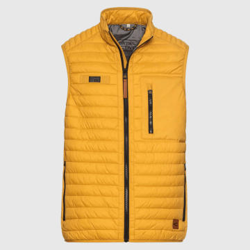 Camel Active, Overtøj, Light Quilt Vest, Yellow 