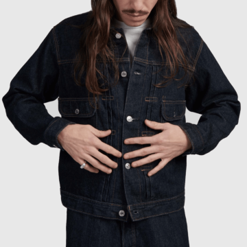 Edwin, Overshirt, Denim Jacket, Blue Rinsed
