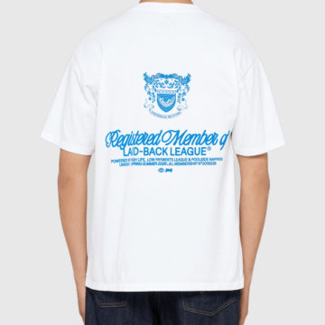 Edwin, T-shirt, Laid-Back League T-Shirt, Hvid