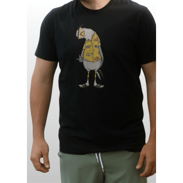 Lakor, T-shirt, Flipping The Bird, Moonless Night