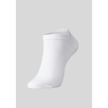 IQ Sox, Strømper, 3-pak Bambus Footies, White
