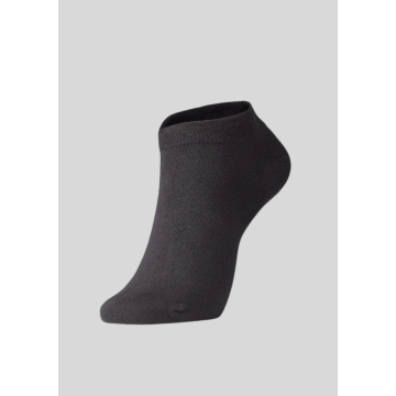 IQ Sox, Strømper, 3-pak Bambus Footies, Black