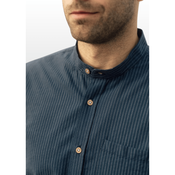 Lakor, Skjorte, Linus Light Shirt, Blueberry