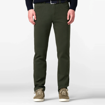 Meyer, Bukser, Dublin 3615, Olive Green 