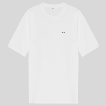 NN07, T-shirt, Adam 3209 EMB, White 