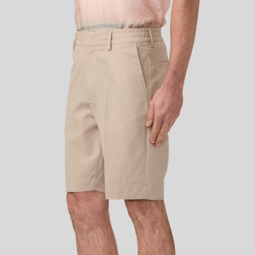 NN07, Shorts, Billie Seersucker Shorts 1924, White Pepper