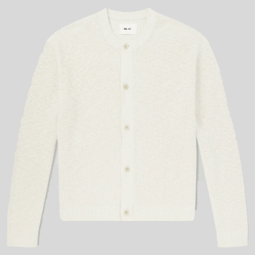 NN07, Strik, Jasper 60028 Cardigan, Ivory