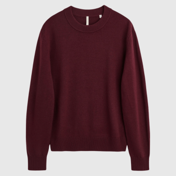 Sunflower, Strik, Moon Merino Knit 3039, Bordeaux