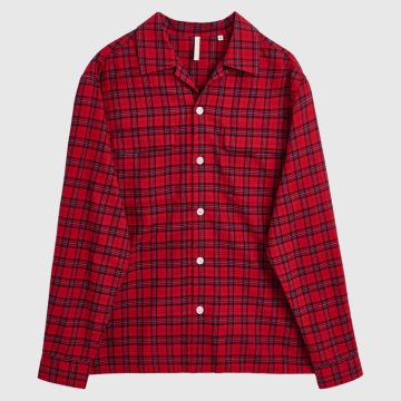 Sunflower, Skjorte, Pocket Shirt 1269, Red