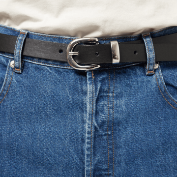Sunflower, Bælte, Simple Belt 2,5cm, Black